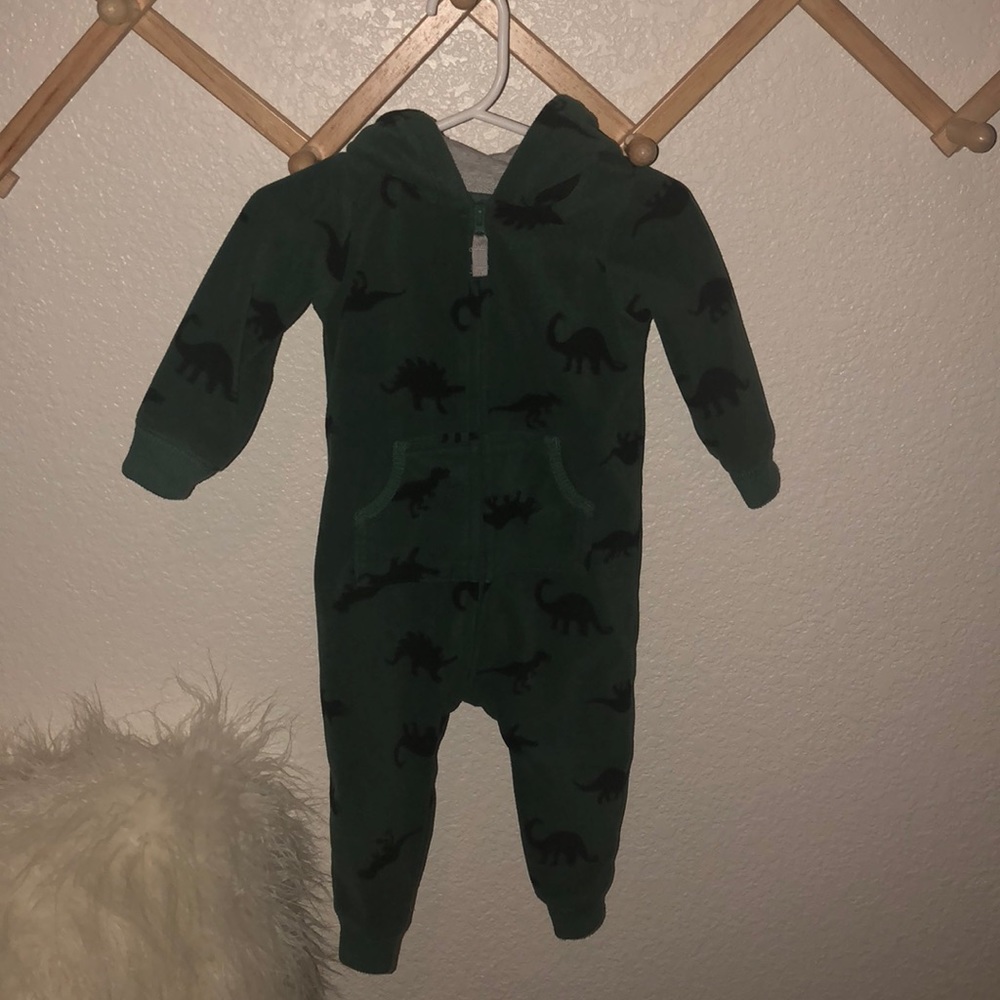 Baby Boy Dino Romper